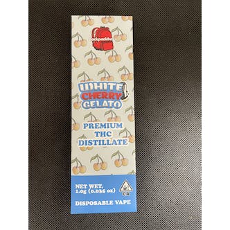 White Cherry Gelato Disposable Vape 1g | Backpack Boyz